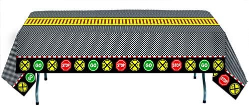 Railroad Party Disposable Paper Table Cover 108 x 54