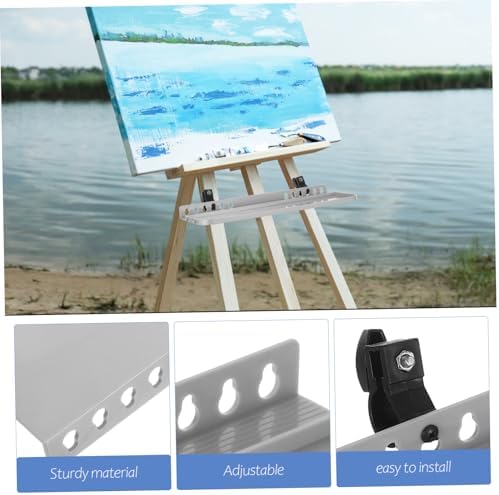 DOITOOL Portable Easel Paint Tray Sturdy Lightweight
