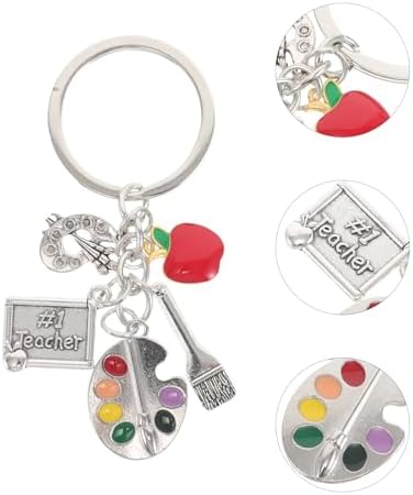 LOGOFUN 8PCS Artist Keychain Backpack Charm Set