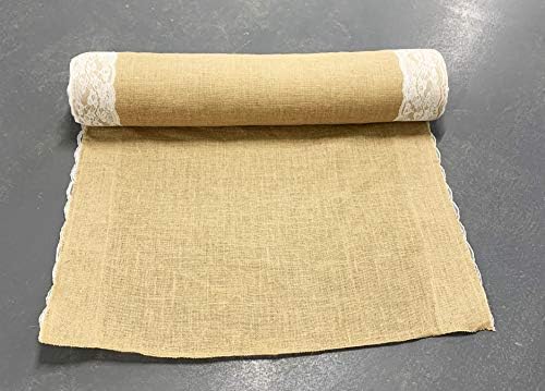 AAYU Premium Burlap Wedding Aisle Runner 40x100 Feet