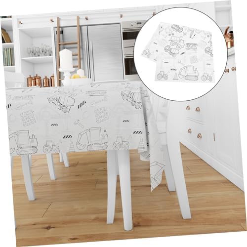 Homoyoyo Birthday Graffiti Tablecloth for Parties