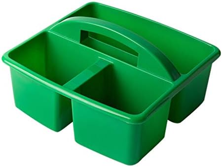 MODODO 3 Compartment Storage Basket for Arts Crafts