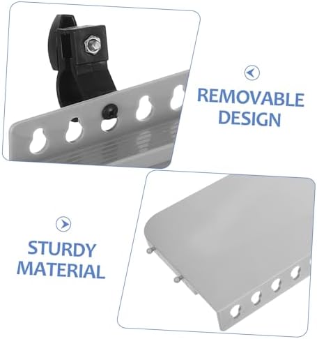 NUOBESTY Lightweight Plastic Easel Paint Tray Organizer
