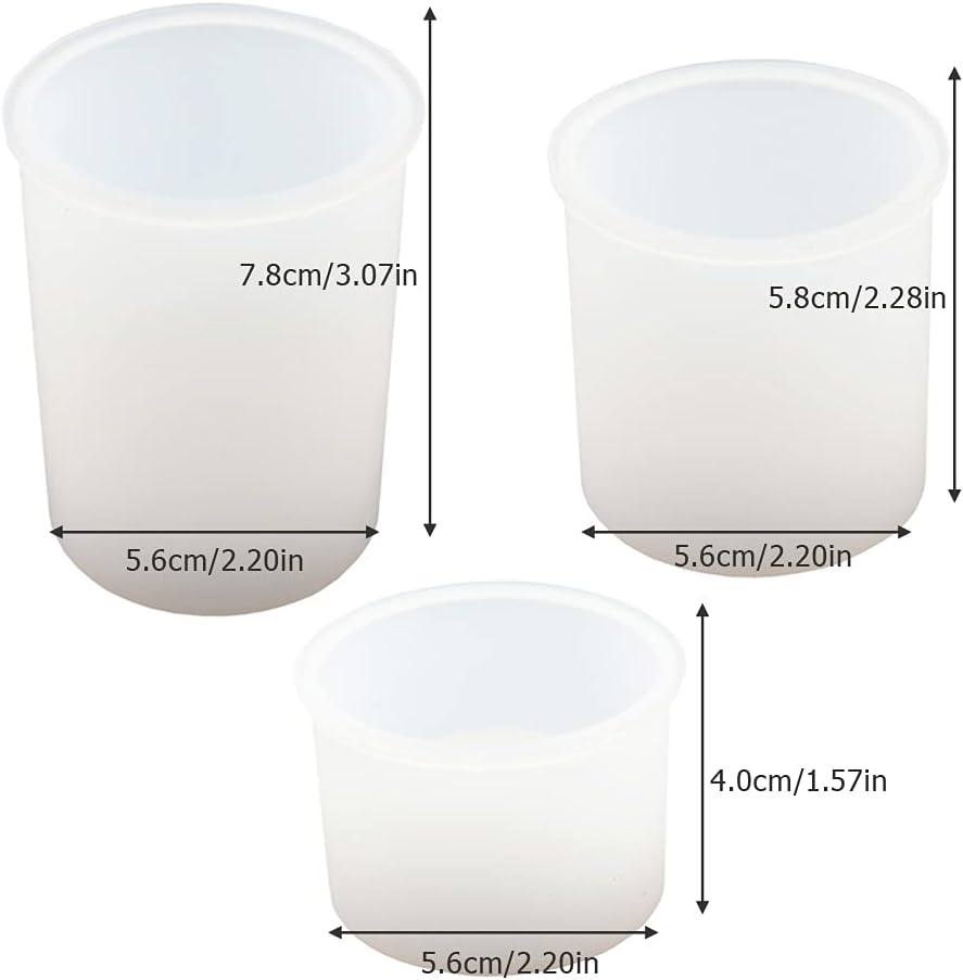 3PCS Tealight Holder Molds for DIY Resin Crafts