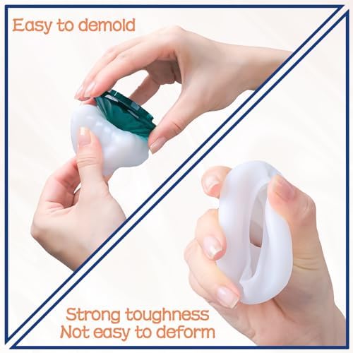 Dacies Silicone Box Mold With Lid for Resin Candle Jars
