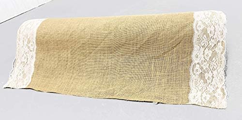 AAYU Premium Burlap Wedding Aisle Runner 40x100 Feet
