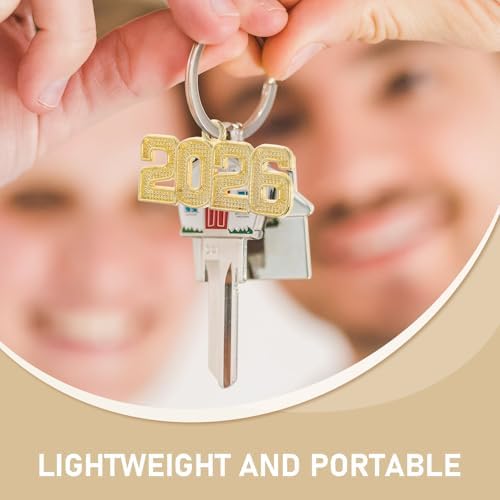 LUOZZY 100pcs Alloy Keychain Charms for DIY Jewelry Graduation Accessories