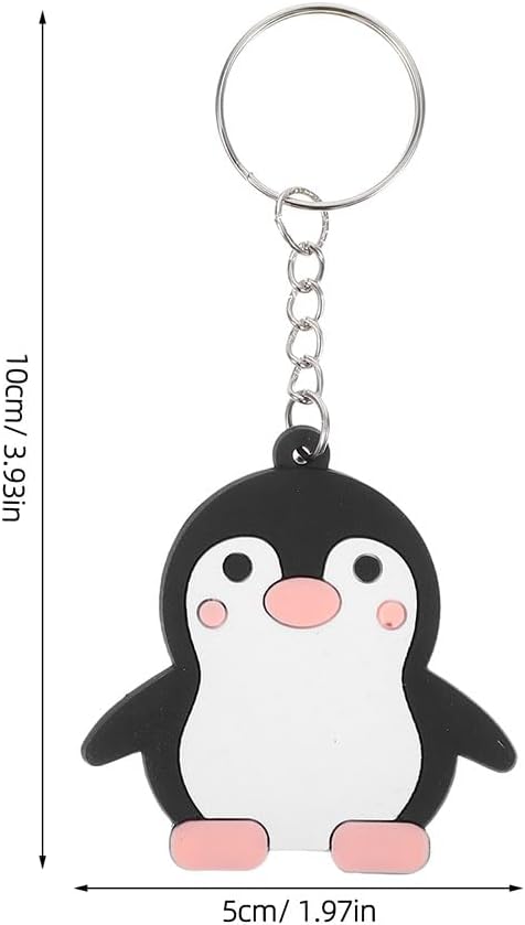 LUOZZY 40 Pcs Penguin Keychains for Winter Birthday Party Favors