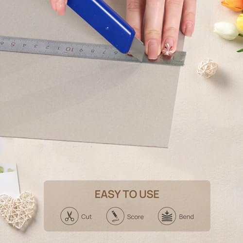 Yanfoam Chipboard Sheets 85 x 11 Inches 40PT Thick Pack of 20