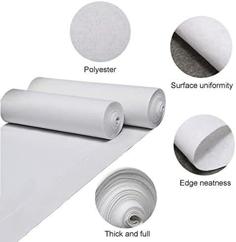 KAMPCO White Aisle Runner Carpet for Wedding Party Decorations