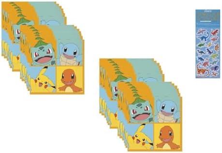 Unique Pokemon Birthday Party Supplies Bundle Pack