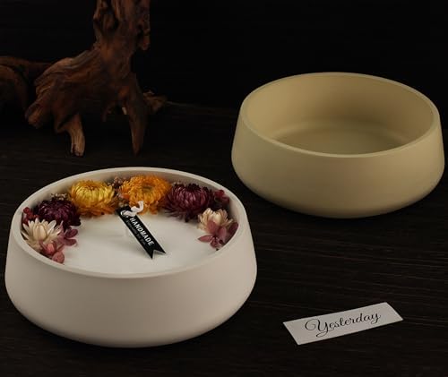 Large 72 Inch Silicone Candle Bowl Mold