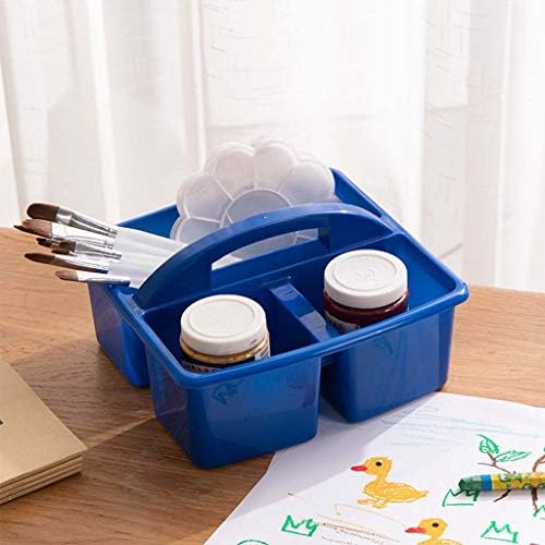 MODODO 3 Compartment Storage Basket Bin Box for Classroom and Home