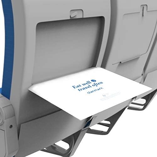 10 Pack Disposable Airplane Tray Covers Set