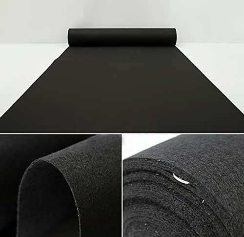HUAHOO Aisle Runner Carpet Rug for Weddings and Events