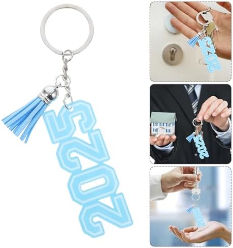 20pcs Class of 2025 Graduation Keychain Set