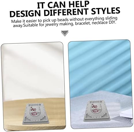 2pcs Bead Design Board for DIY Jewelry Making and Storage