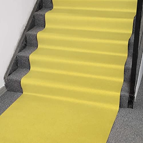 Yellow Wedding Aisle Runner Carpet for Parties and Events
