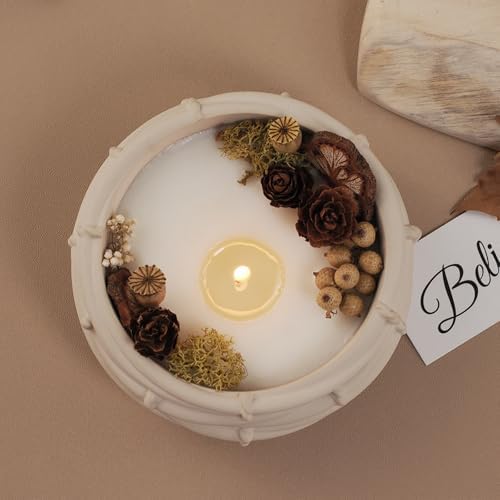 Wehous Resin Mold Bird Nest Shape Bowl Candle Holder