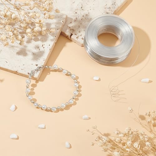 BENECREAT 28 Gauge Stainless Steel Binding Wire for Jewelry Crafts