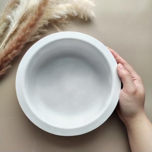 Wehous Diamond Shape Large Bowl Silicone Mold for Epoxy Resin Crafts