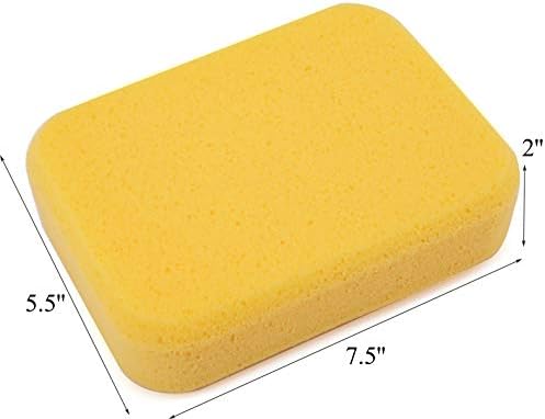Yesland 10 Pcs Paint Sponges - Large Synthetic Sponges for Art Crafts Cleaning