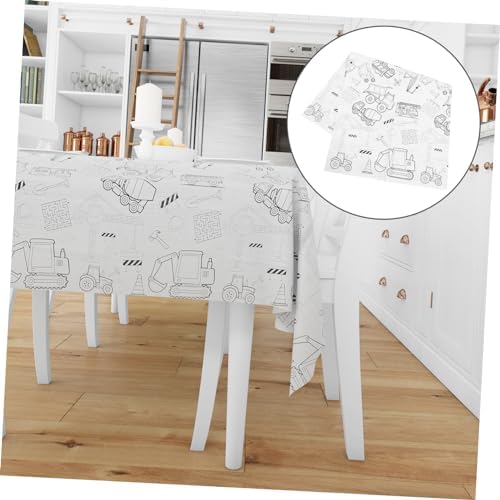 Birthday Coloring Tablecloth for Parties and Celebrations