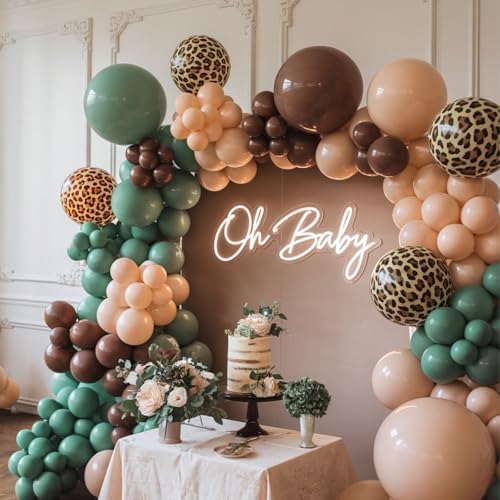 Jungle Balloons 12 Inch Animal Theme Party Decorations