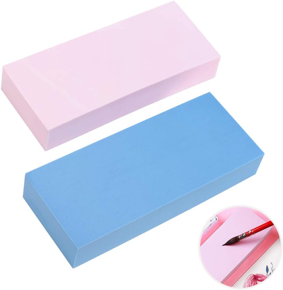 2 Pack Rectangle Watercolor Paint Sponges