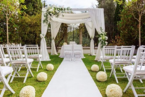 Wedding Aisle Runner - 4ft x 75ft Extra Wide Table Cover