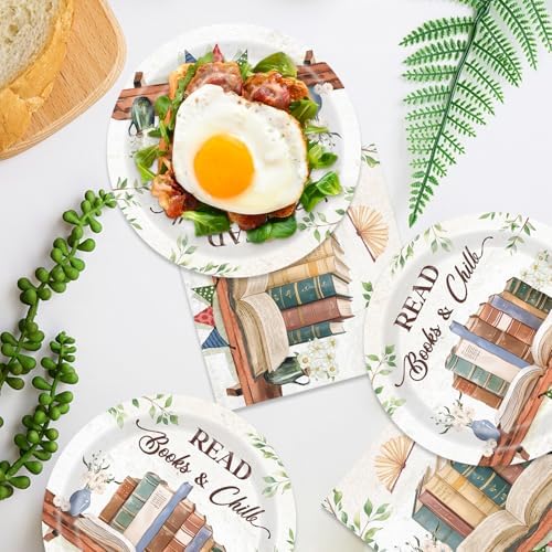 40pcs Book Themed Party Decorations for 20 Guests