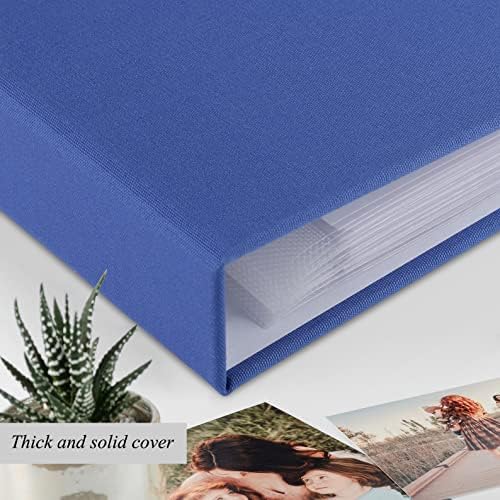 10x10 Inch 3 Ring Scrapbook Album with 60 Pages and Fabric Cover