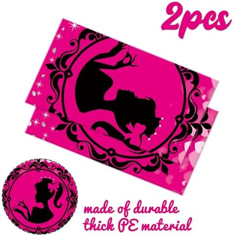 C L Cooper Life Hot Pink Princess Tablecloths Set of 2