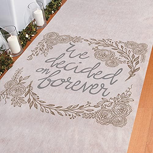 Fun Express Forever Wedding Aisle Runner 100 Feet Long