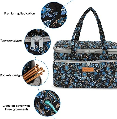Hanfetch Yarn Bag Large Size Portable Storage Organizer