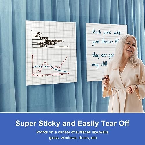 Comix Grid Sticky Easel Pad 25x30 Inches