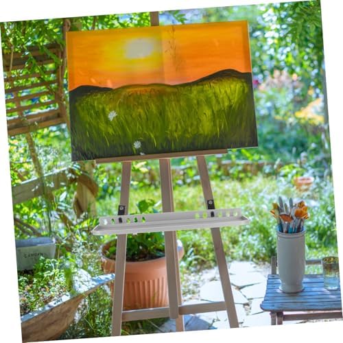 DOITOOL Portable Easel Paint Tray Sturdy Lightweight