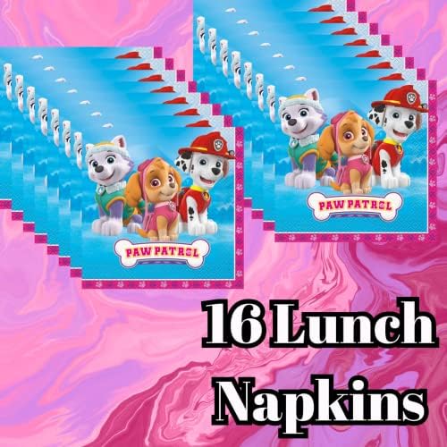 Paw Patrol Party Supplies for 16 Guests