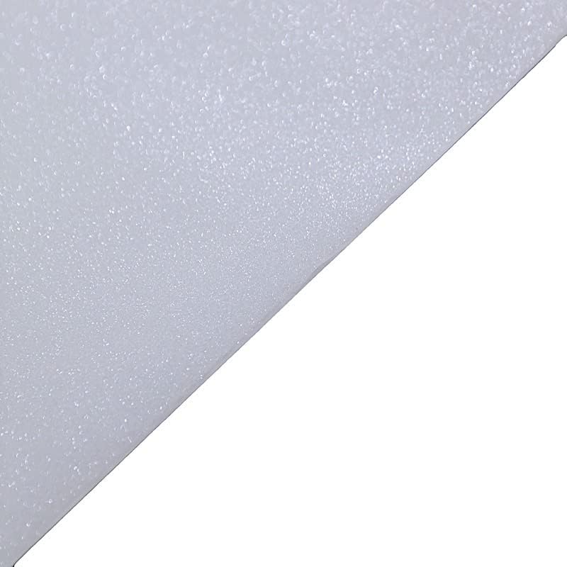 Balsa Circle 50 Feet White Glittered Aisle Runner