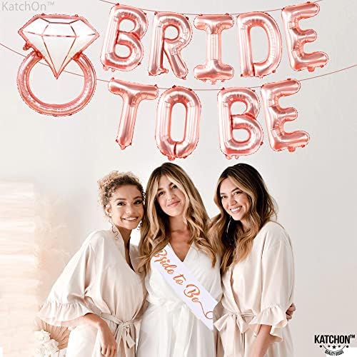 Rose Gold Bride To Be Balloons Set of 11