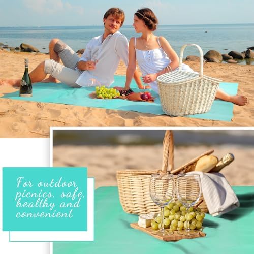 Oudain 68 Pack Disposable Tablecloths 54x72 Rectangle Waterproof for Parties