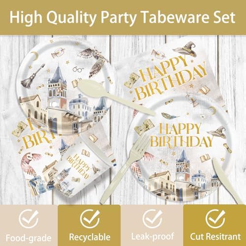 140PCS Kids Birthday Party Supplies Set