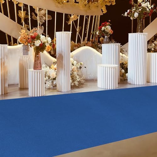 360 GSM Blue Carpet Runner for Weddings and Parties