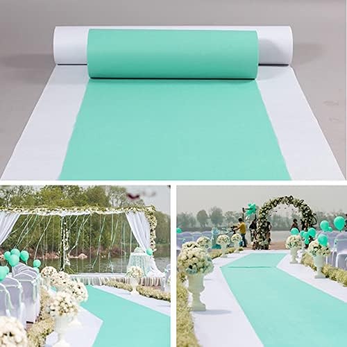 KAMPCO Blue Aisle Runner Carpet for Weddings and Events