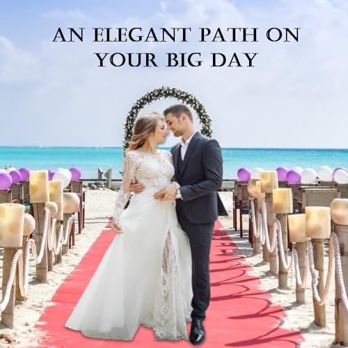 Elegant 50x3 Ft Disposable Aisle Runner