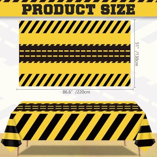 4 Pack Racing Car Theme Tablecloths for Kids Parties