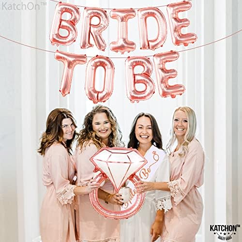 Rose Gold Bride To Be Balloons Set of 11