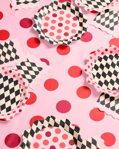 Xo Fetti Pink Circus Tablecloth 9 x 45