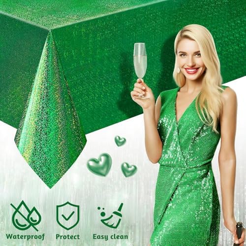 Witch Themed Holographic Tablecloth 2 Pack