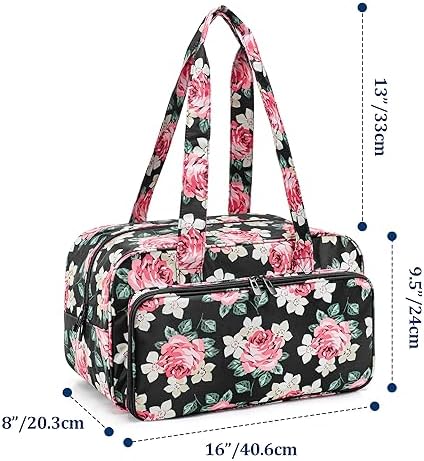 Teamoy Yarn Storage Tote Bag for Knitting and Crochet